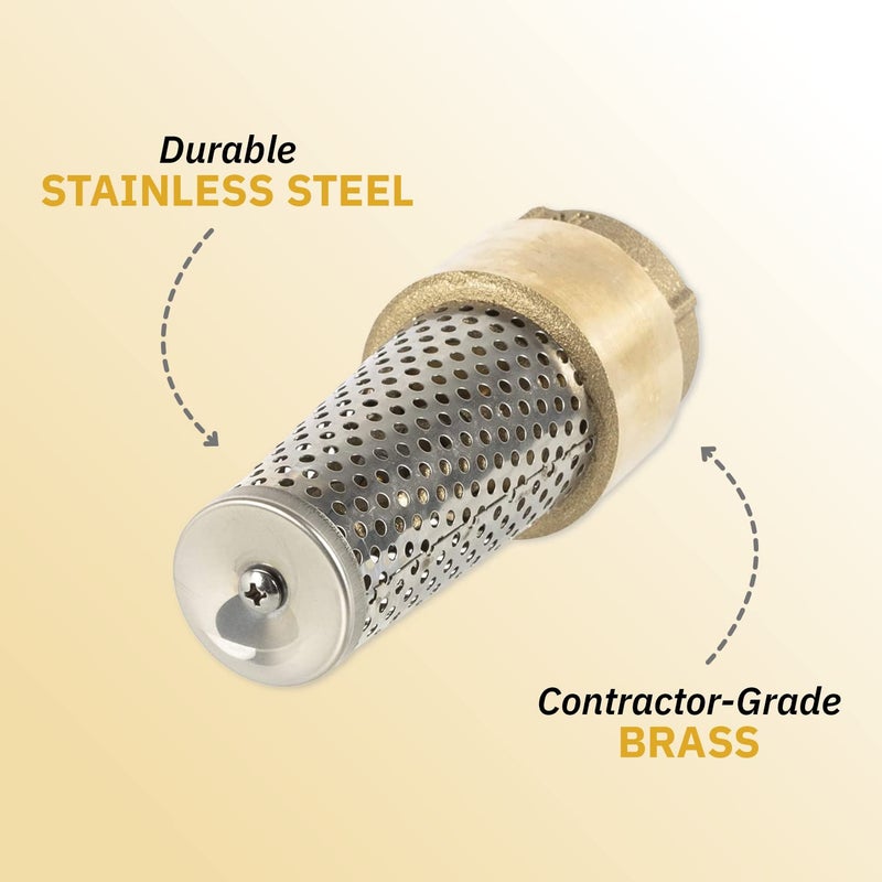 PLUMB eeze Foot Valve, 1 1/4" Female connection - Image 3